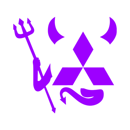 Sticker - MITSUBISHI DEVIL