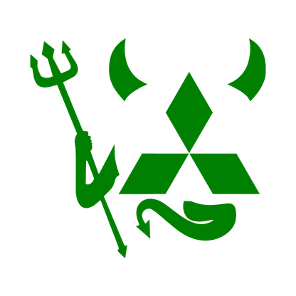 Sticker - MITSUBISHI DEVIL