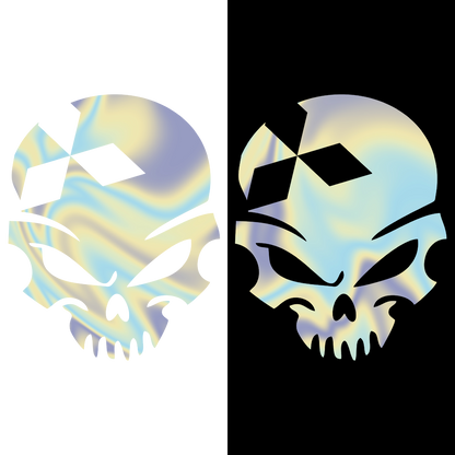 Sticker - MITSUBISHI SKULL 2