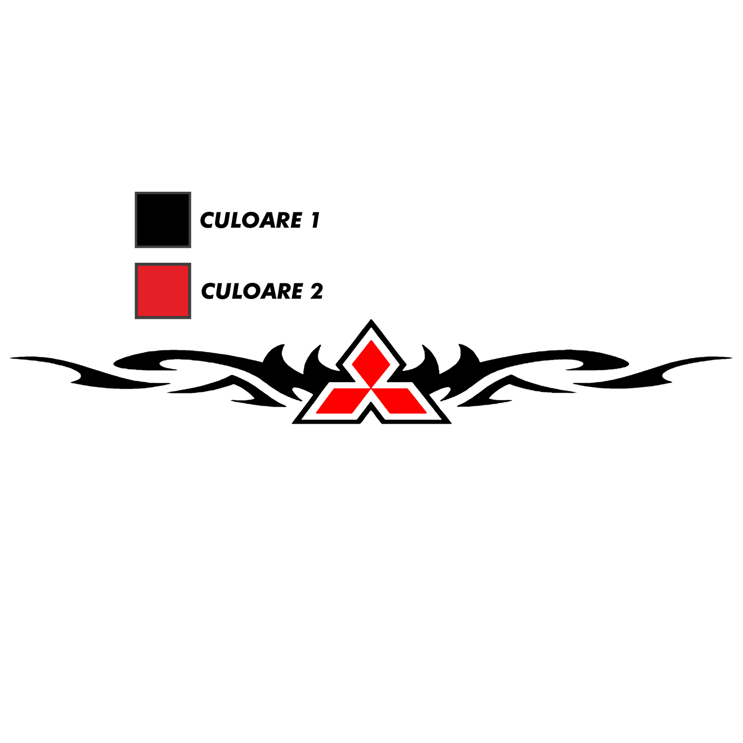 Sticker - MITSUBISHI TRIBAL