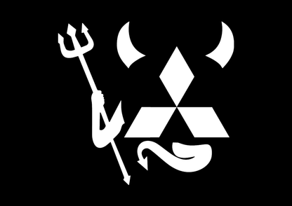 Sticker - MITSUBISHI DEVIL