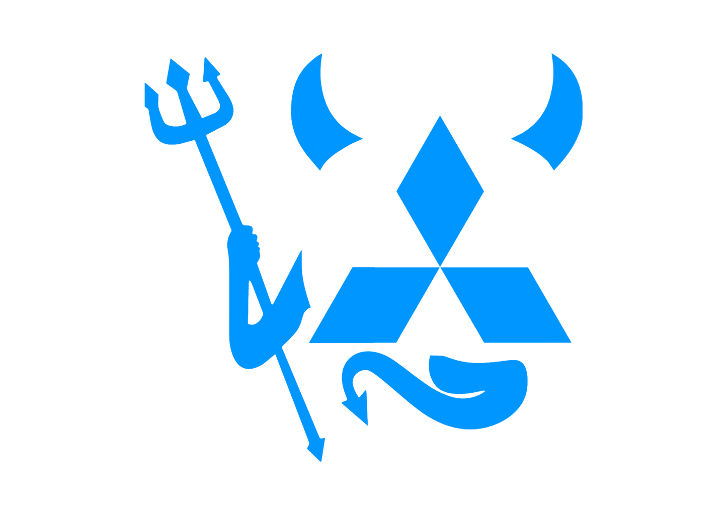 Sticker - MITSUBISHI DEVIL