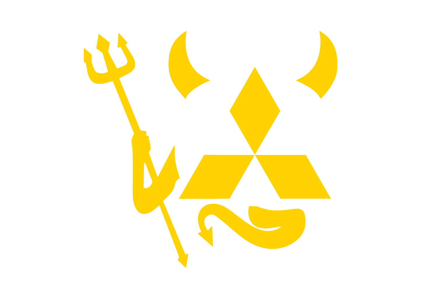 Sticker - MITSUBISHI DEVIL
