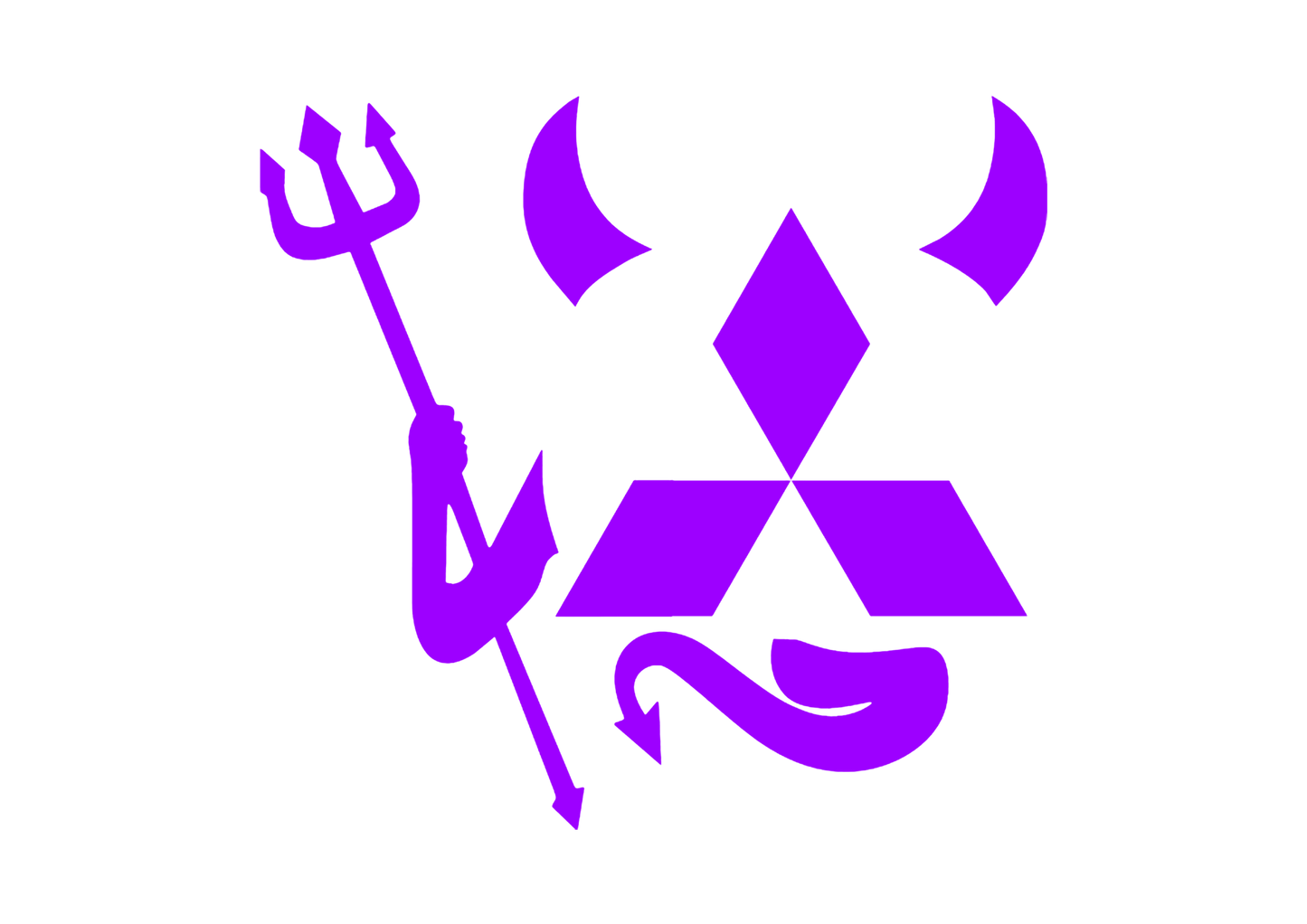 Sticker - MITSUBISHI DEVIL