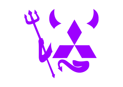 Sticker - MITSUBISHI DEVIL