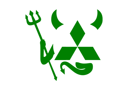 Sticker - MITSUBISHI DEVIL