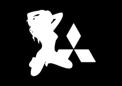Sticker - MITSUBISHI GIRL