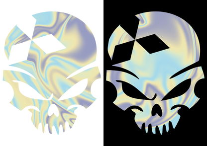 Sticker - MITSUBISHI SKULL 2
