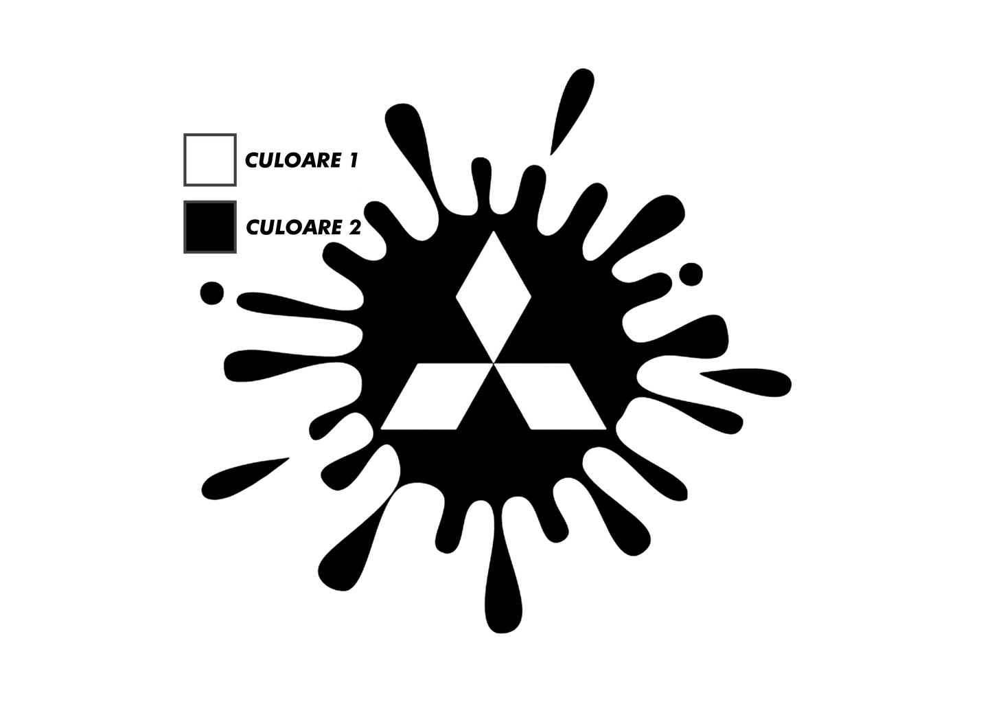 Sticker - MITSUBISHI SPLASH