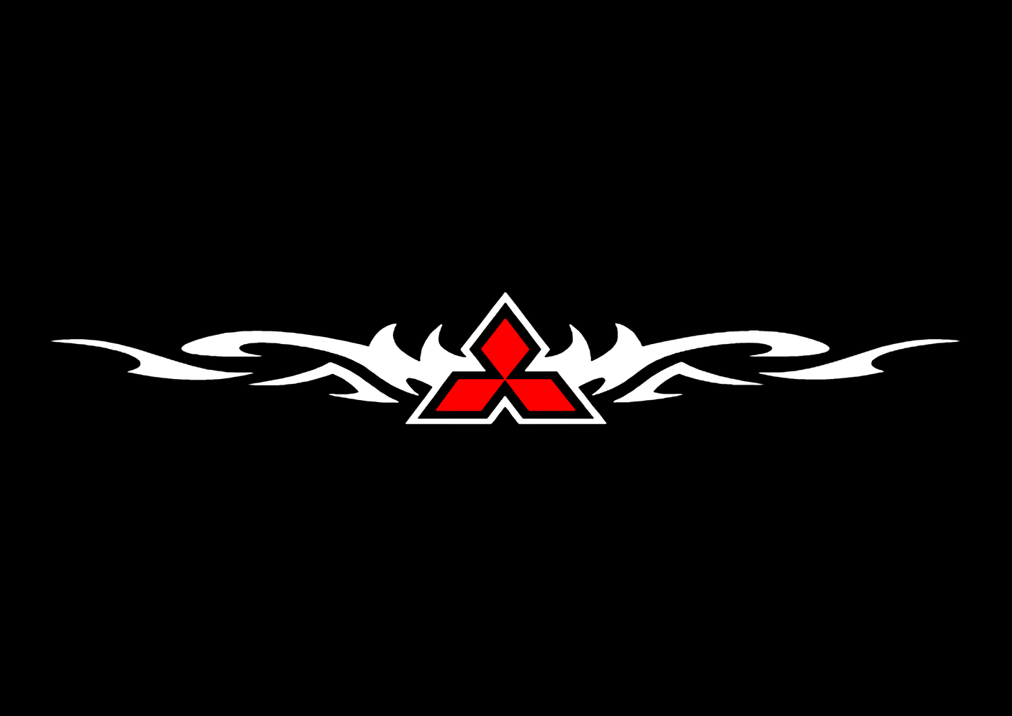 Sticker - MITSUBISHI TRIBAL