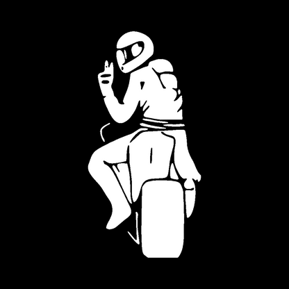 Sticker - MOTORCYCLE PEACE