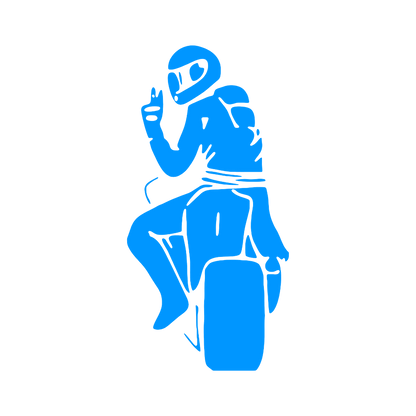Sticker - MOTORCYCLE PEACE