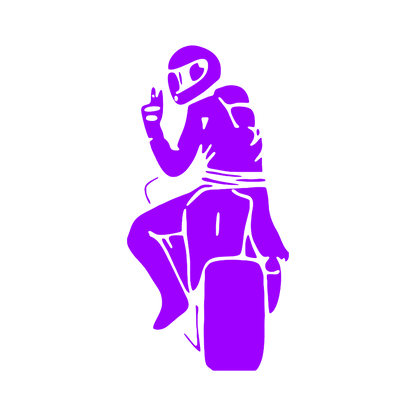 Sticker - MOTORCYCLE PEACE