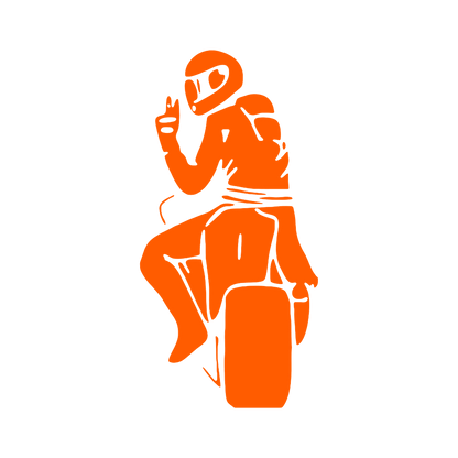 Sticker - MOTORCYCLE PEACE