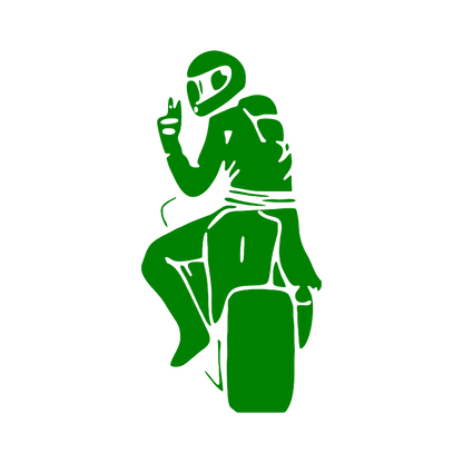 Sticker - MOTORCYCLE PEACE