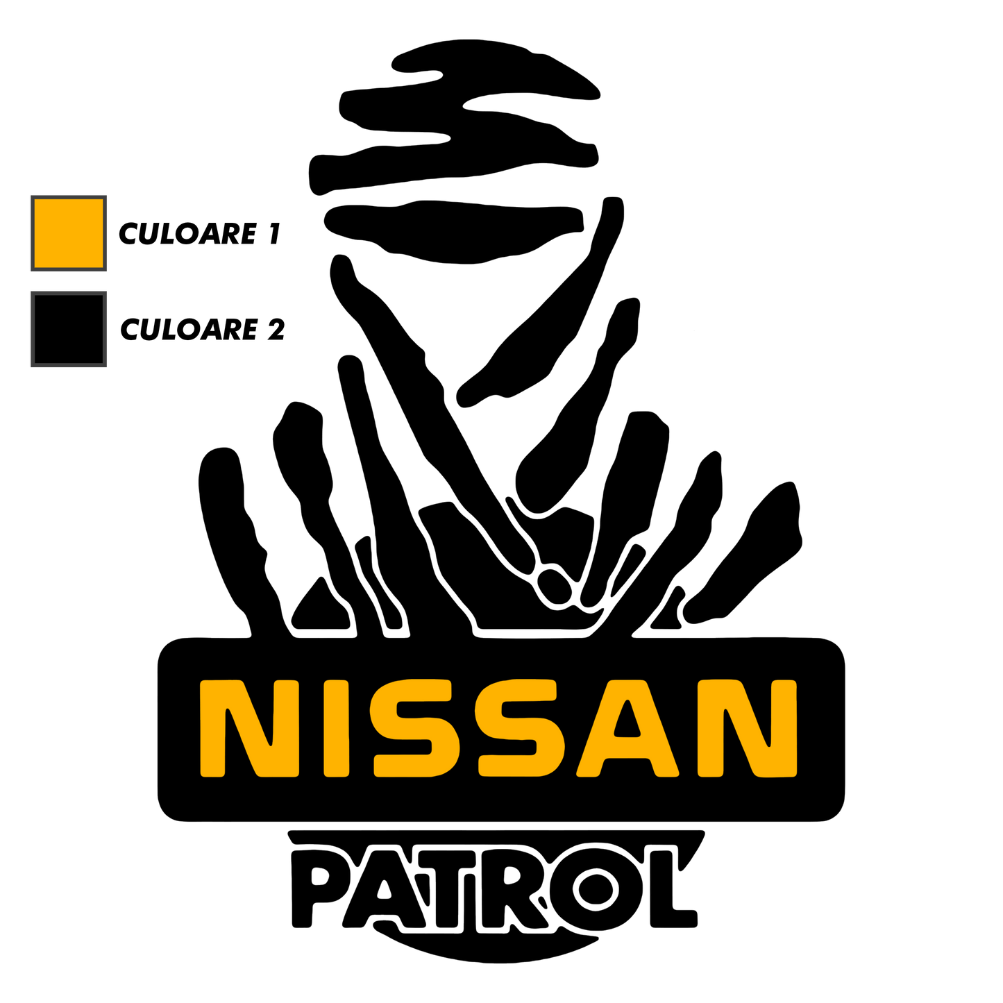 Sticker - NISSAN PATROL DAKAR