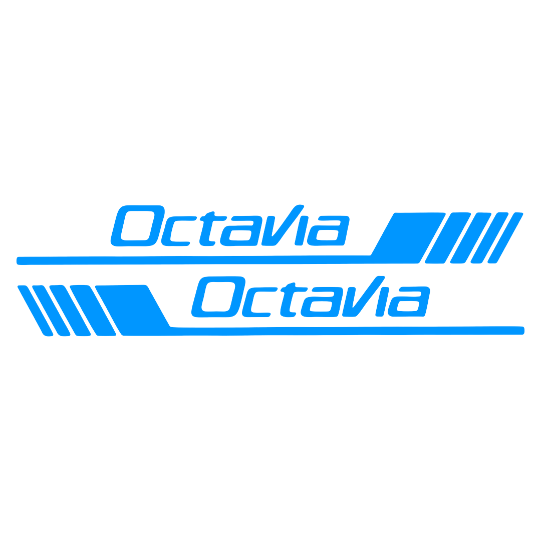 Sticker Set - X2 OCTAVIA LINES