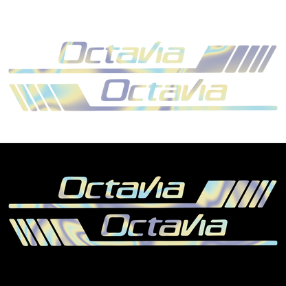 Sticker Set - X2 OCTAVIA LINES