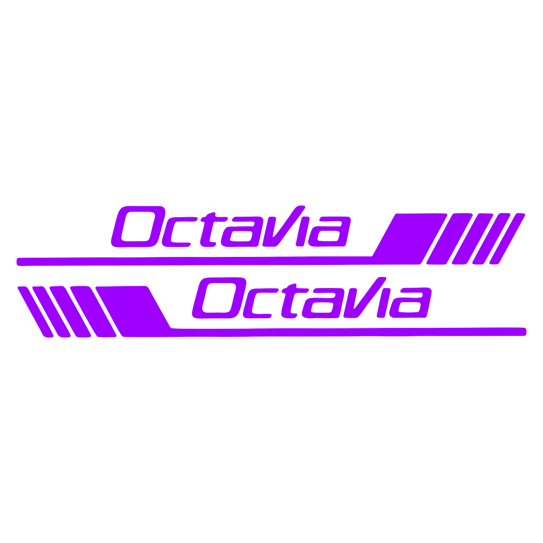 Sticker Set - X2 OCTAVIA LINES