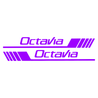 Sticker Set - X2 OCTAVIA LINES
