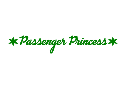 Sticker - PASSENGER PRINCESS
