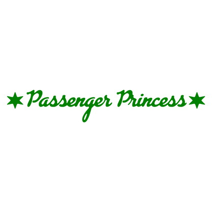 Sticker - PASSENGER PRINCESS