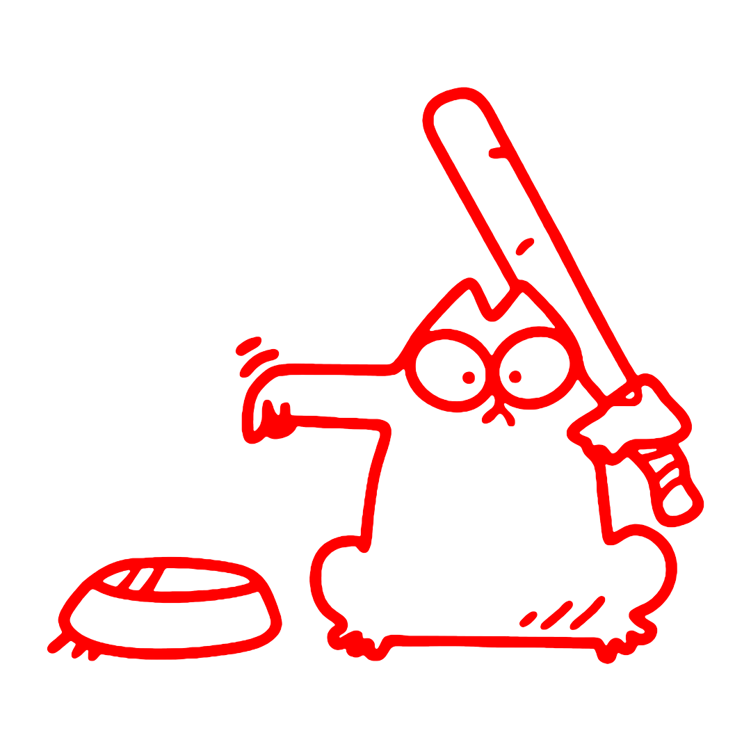 Sticker - PISICA BATA