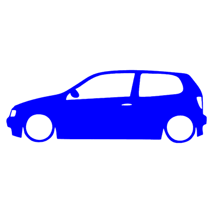 Polo silueta - Albastru