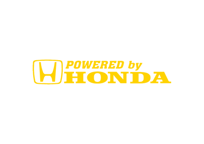 Sticker - POWERED BY HONDA