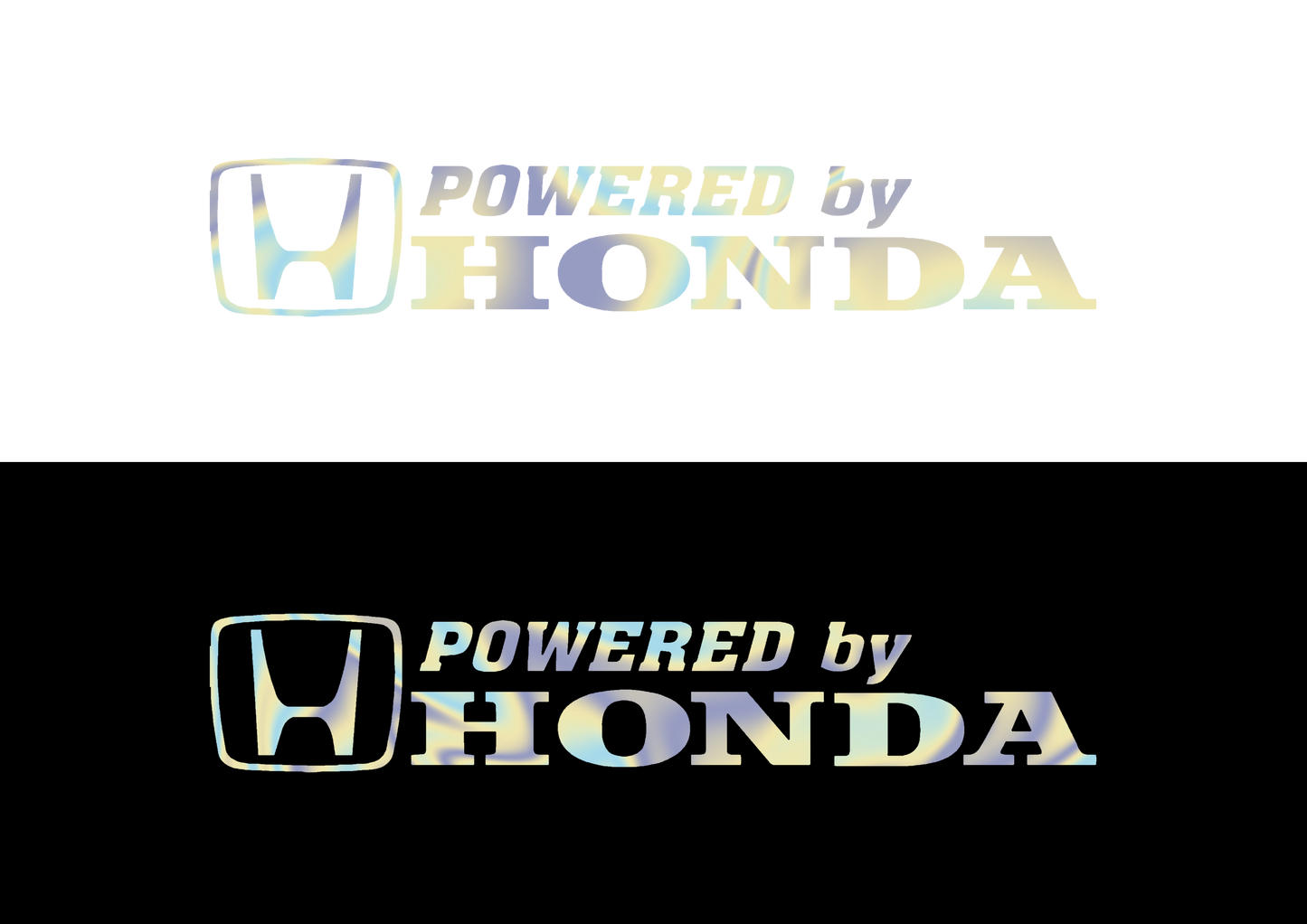 Sticker - POWERED BY HONDA
