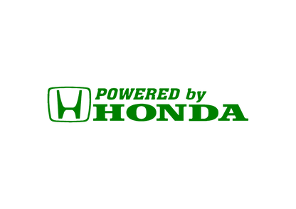 Sticker - POWERED BY HONDA
