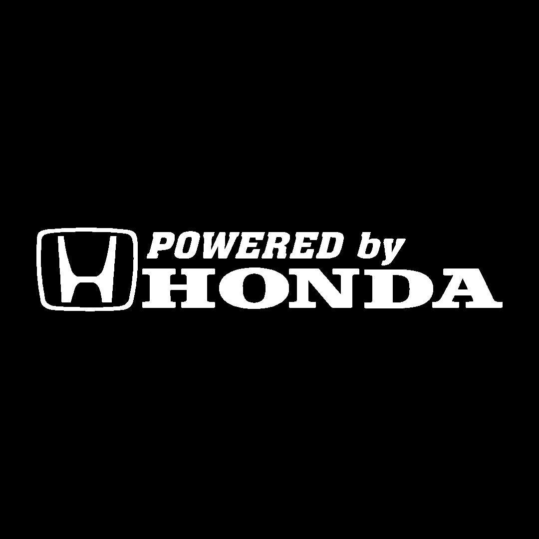 Sticker - POWERED BY HONDA
