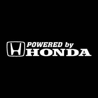 Sticker - POWERED BY HONDA