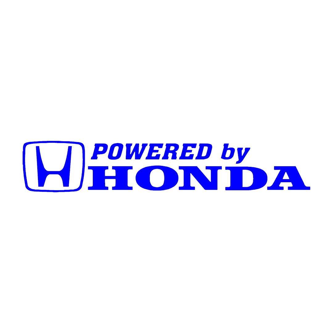 Sticker - POWERED BY HONDA