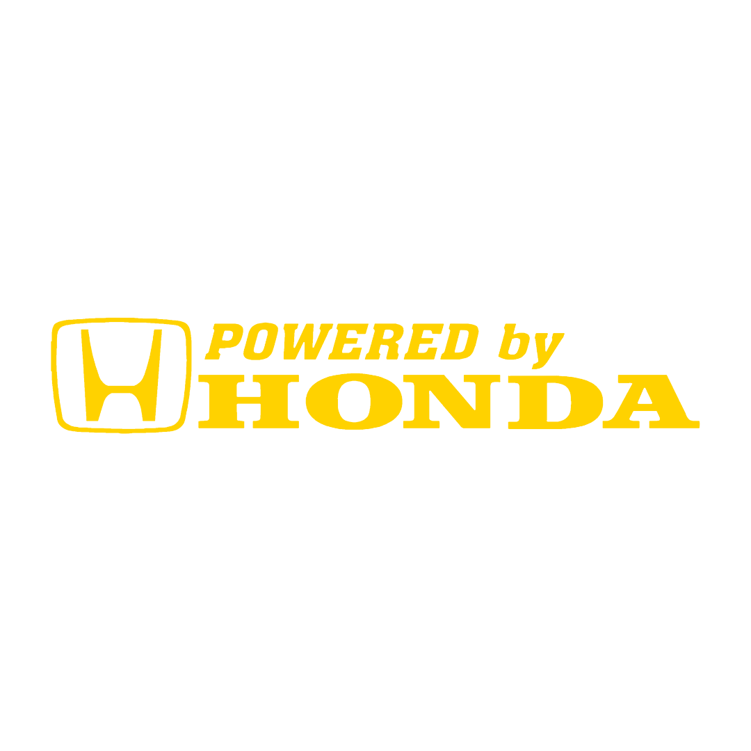 Sticker - POWERED BY HONDA