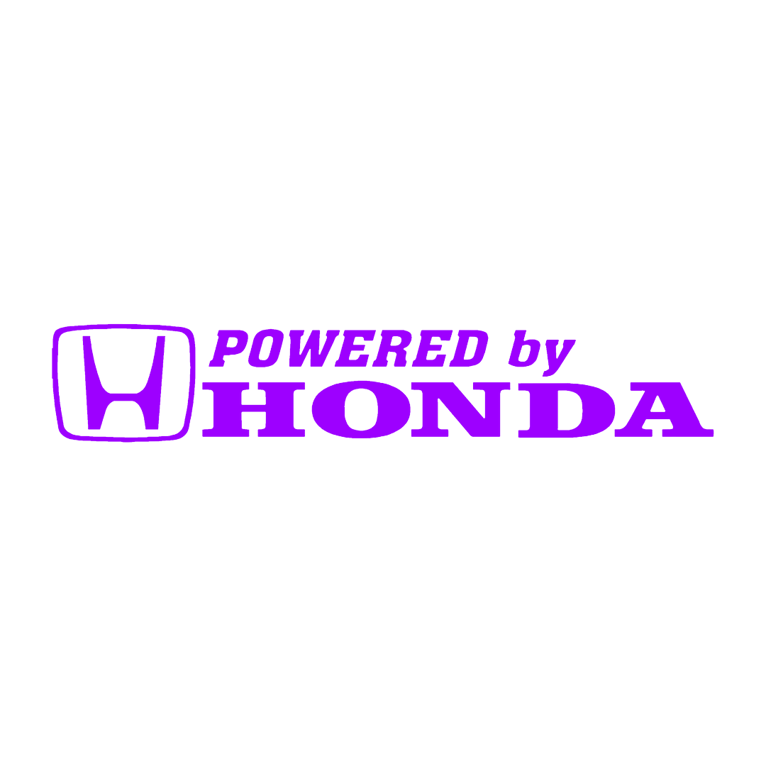 Sticker - POWERED BY HONDA