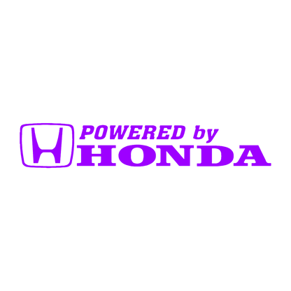 Sticker - POWERED BY HONDA