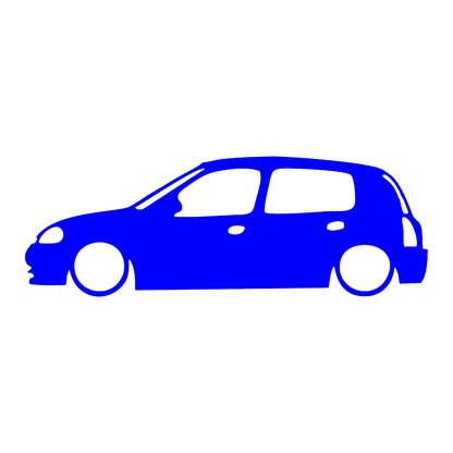 Sticker - SILUETA RENAULT CLIO