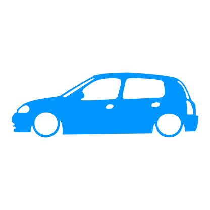 Sticker - SILUETA RENAULT CLIO