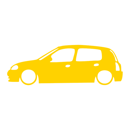 Sticker - SILUETA RENAULT CLIO
