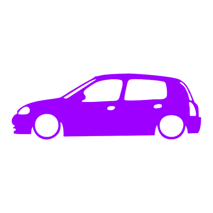 Sticker - SILUETA RENAULT CLIO