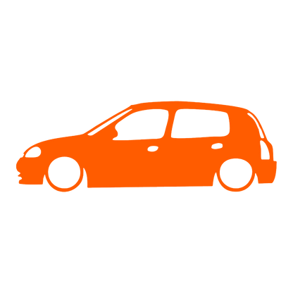 Sticker - SILUETA RENAULT CLIO