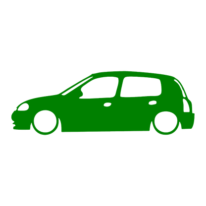 Sticker - SILUETA RENAULT CLIO