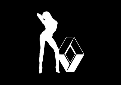 Sticker - RENAULT GIRL 1