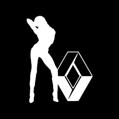 Sticker - RENAULT GIRL