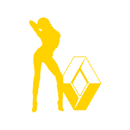 Sticker - RENAULT GIRL