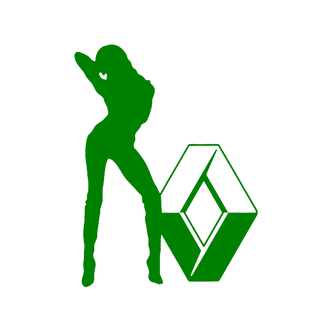 Sticker - RENAULT GIRL