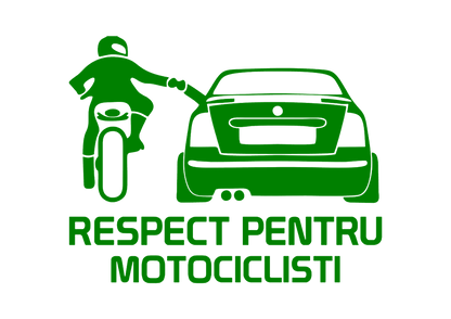 Sticker - RESPECT PENTRU MOTOCICLISTI