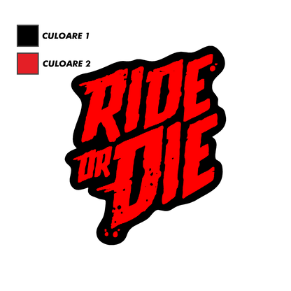 Sticker - RIDE OR DIE 3