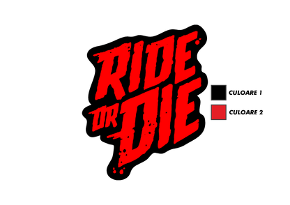 Sticker - RIDE OR DIE 3